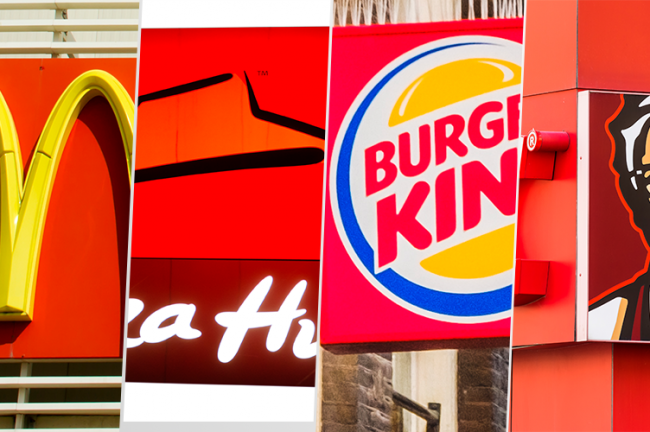 ¿Por qué la mayoría de los logos de los restaurantes de ‘fast food’ son rojos?